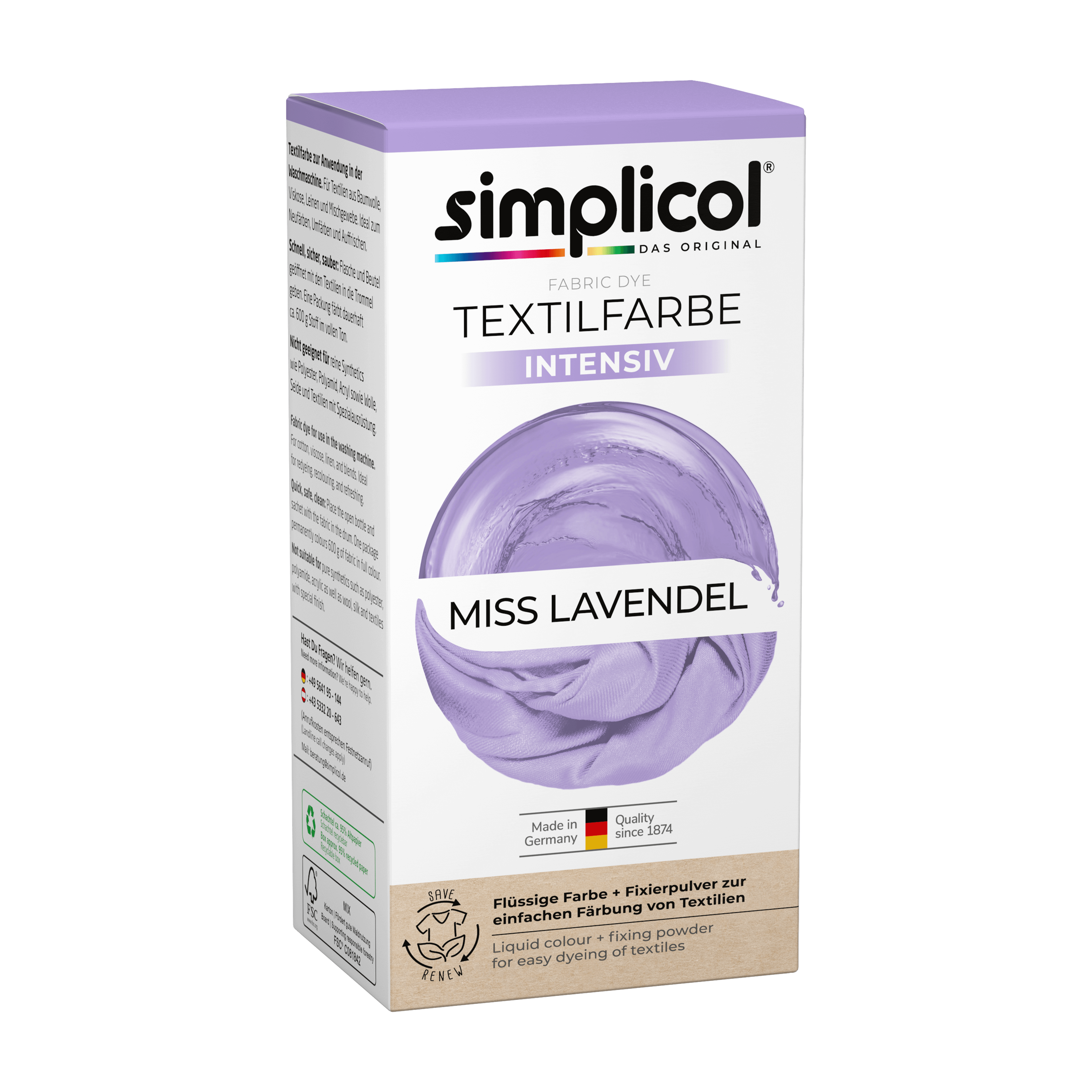 Simplicol Textilfarbe intensiv