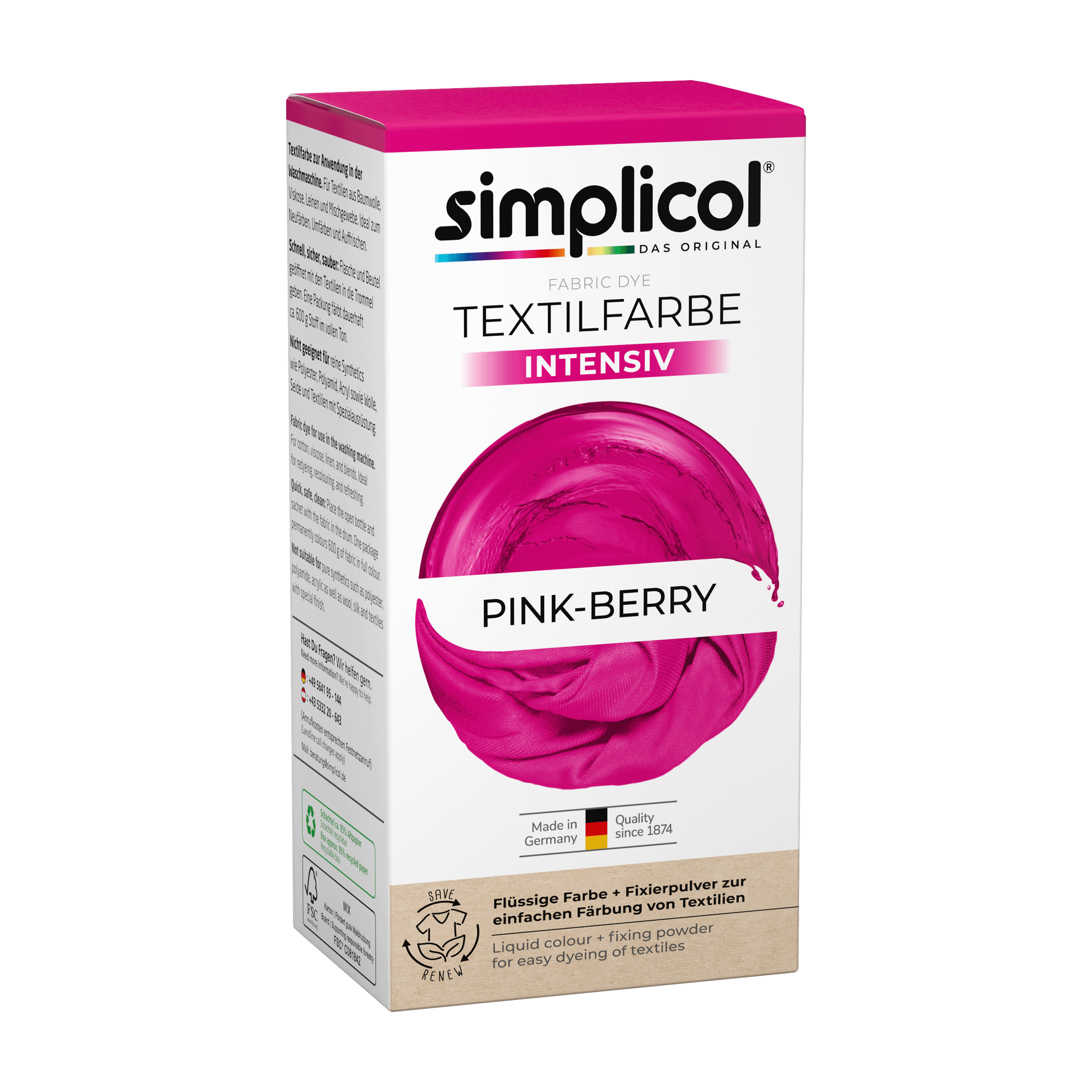 Simplicol Textilfarbe intensiv