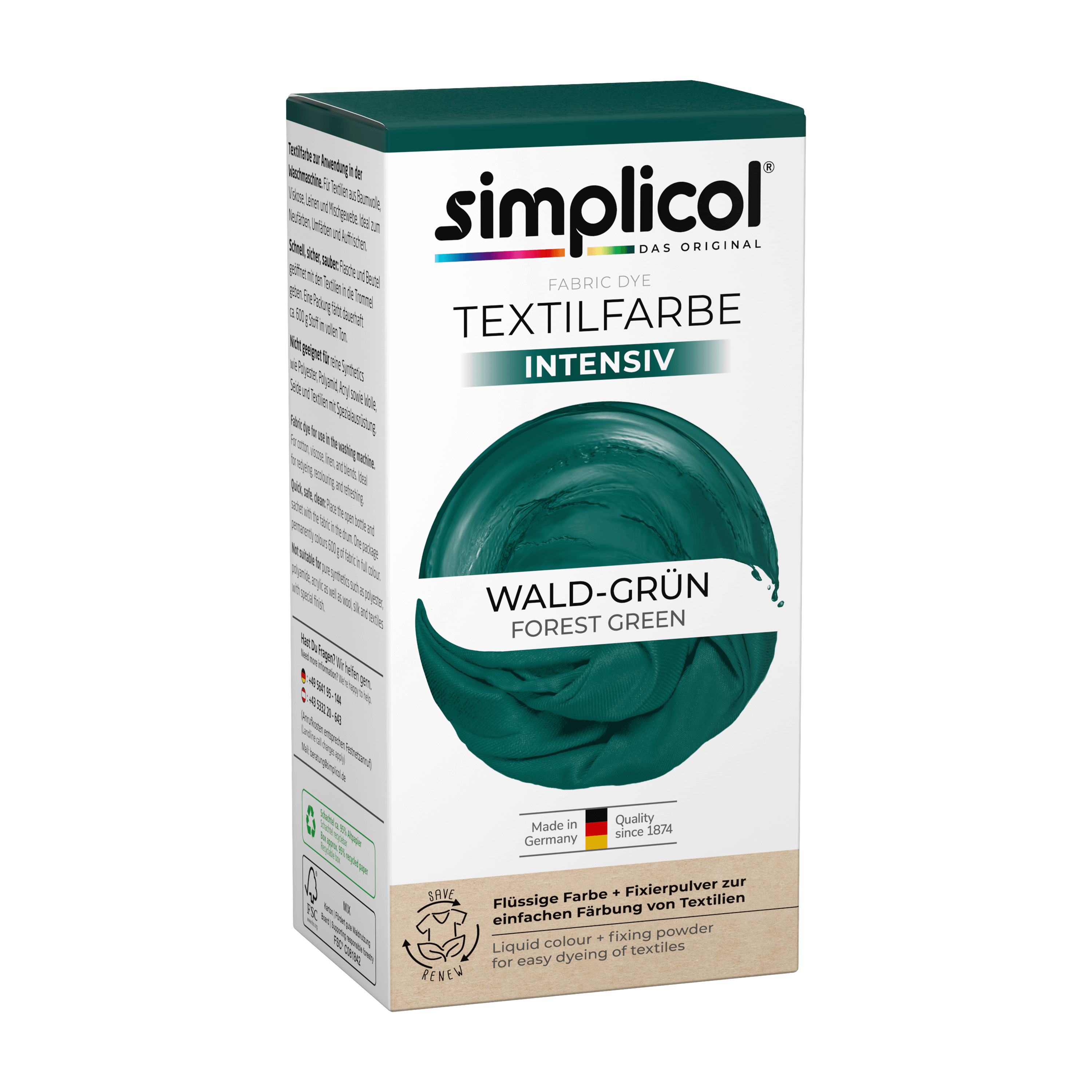 Simplicol Textilfarbe intensiv