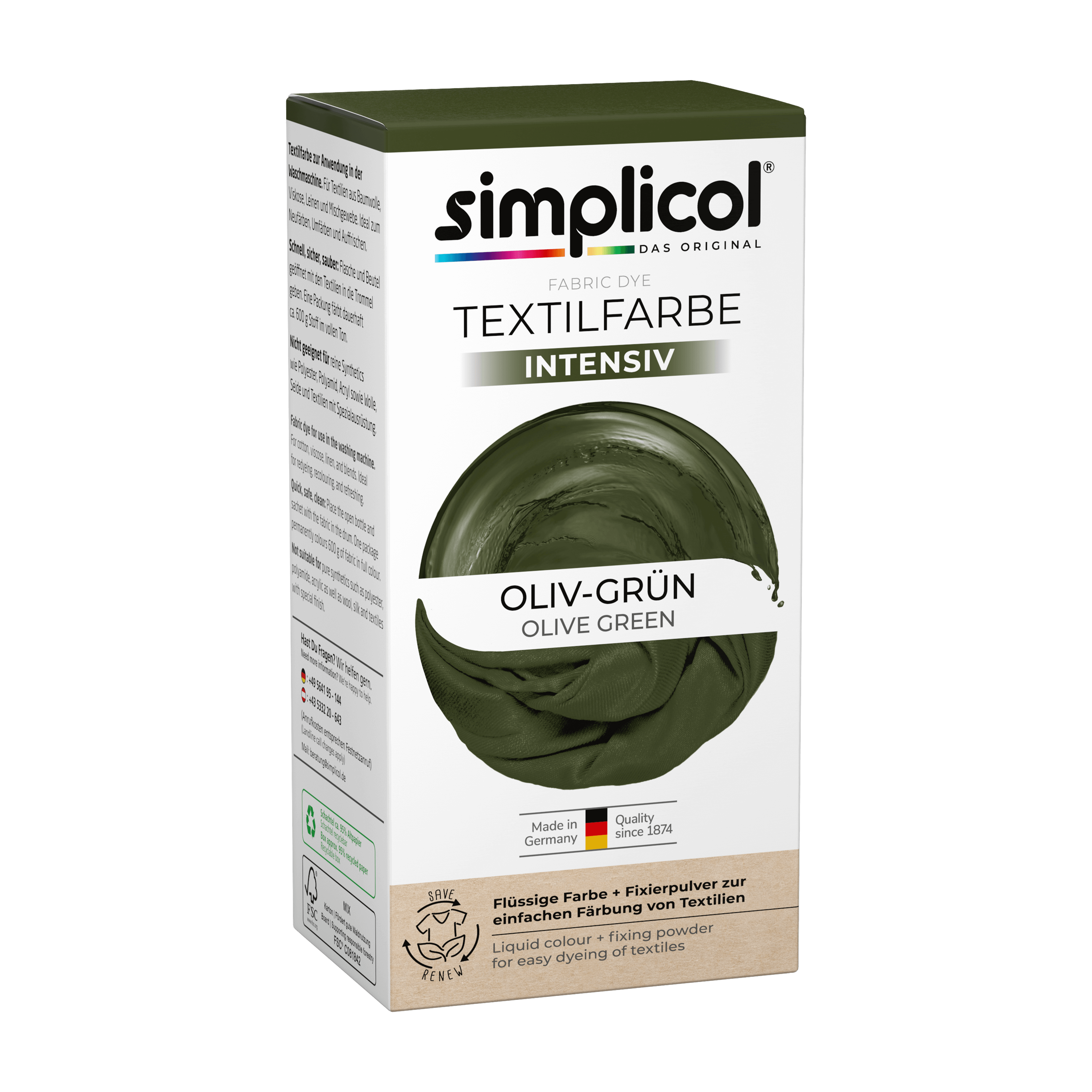 Simplicol Textilfarbe intensiv