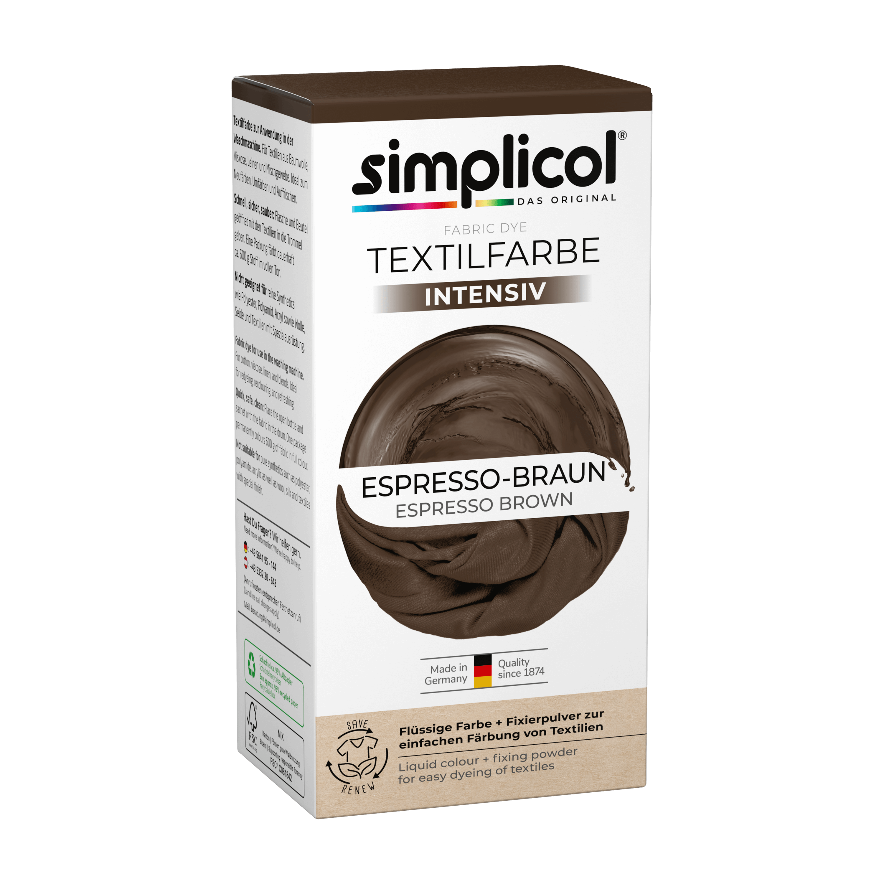 Simplicol Textilfarbe intensiv