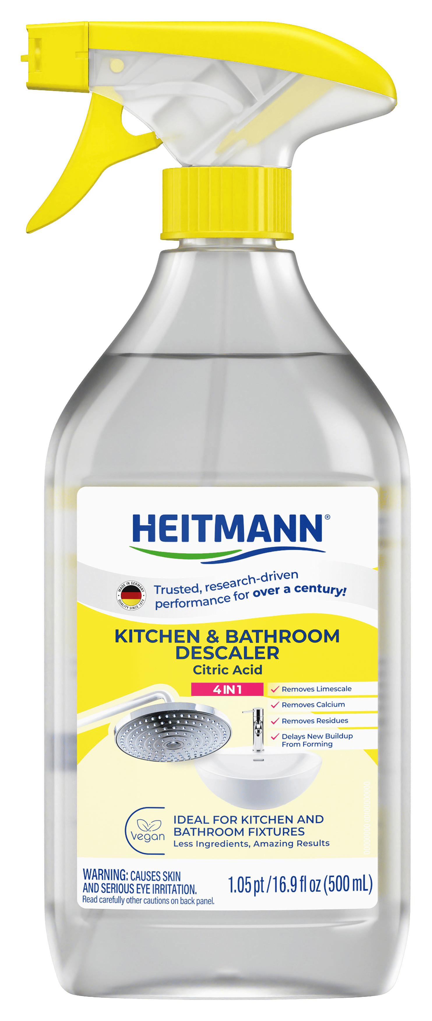 HEITMANN Kitchen & Bathroom Descaler Citric Acid