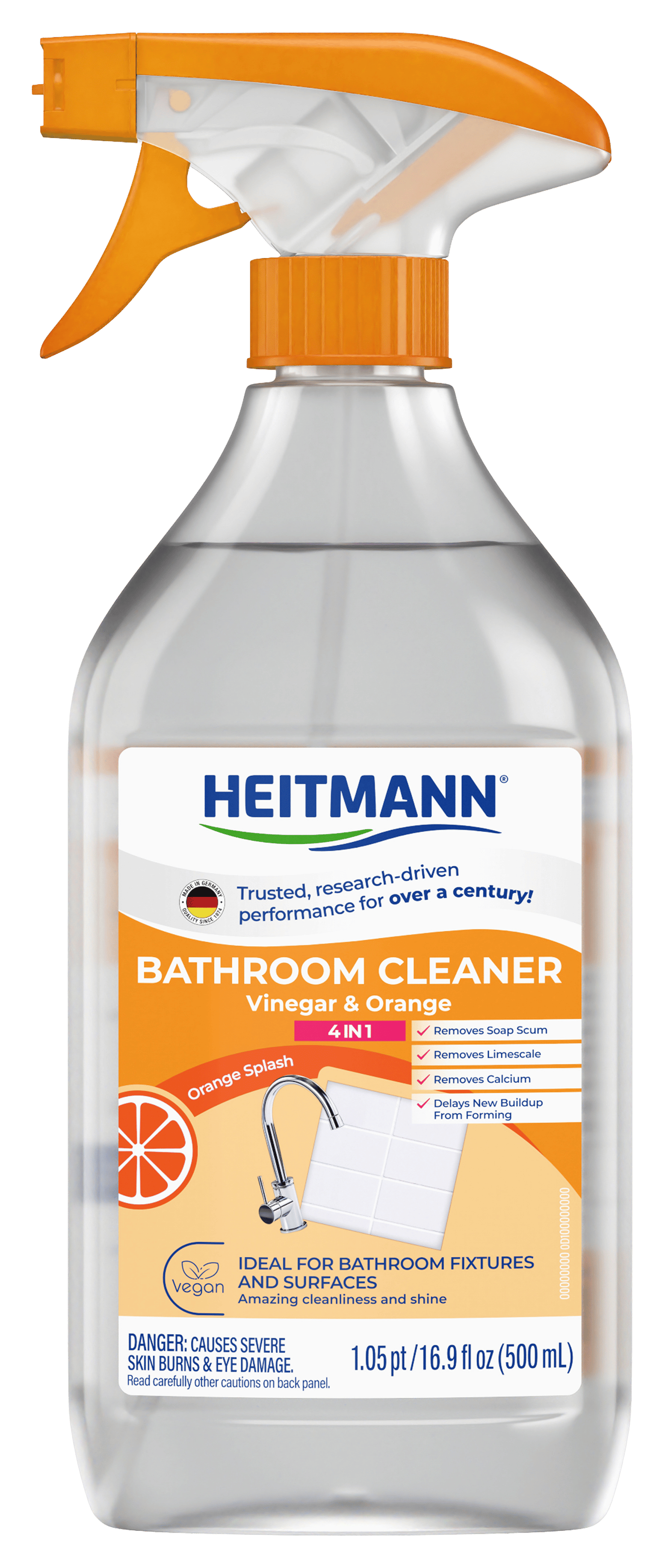 HEITMANN Bathroom Cleaner Vinegar & Orange