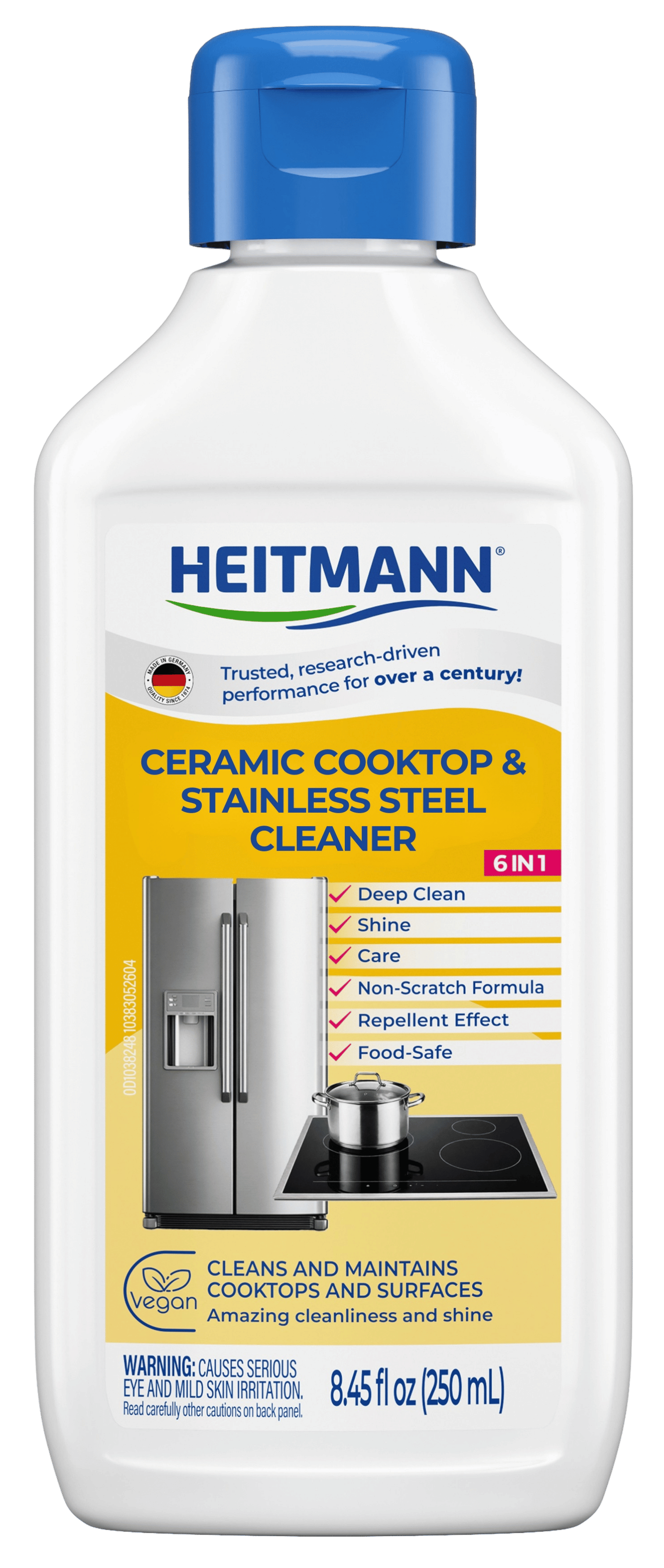 HEITMANN Glass Ceramic & Stainless Steel Cleaner