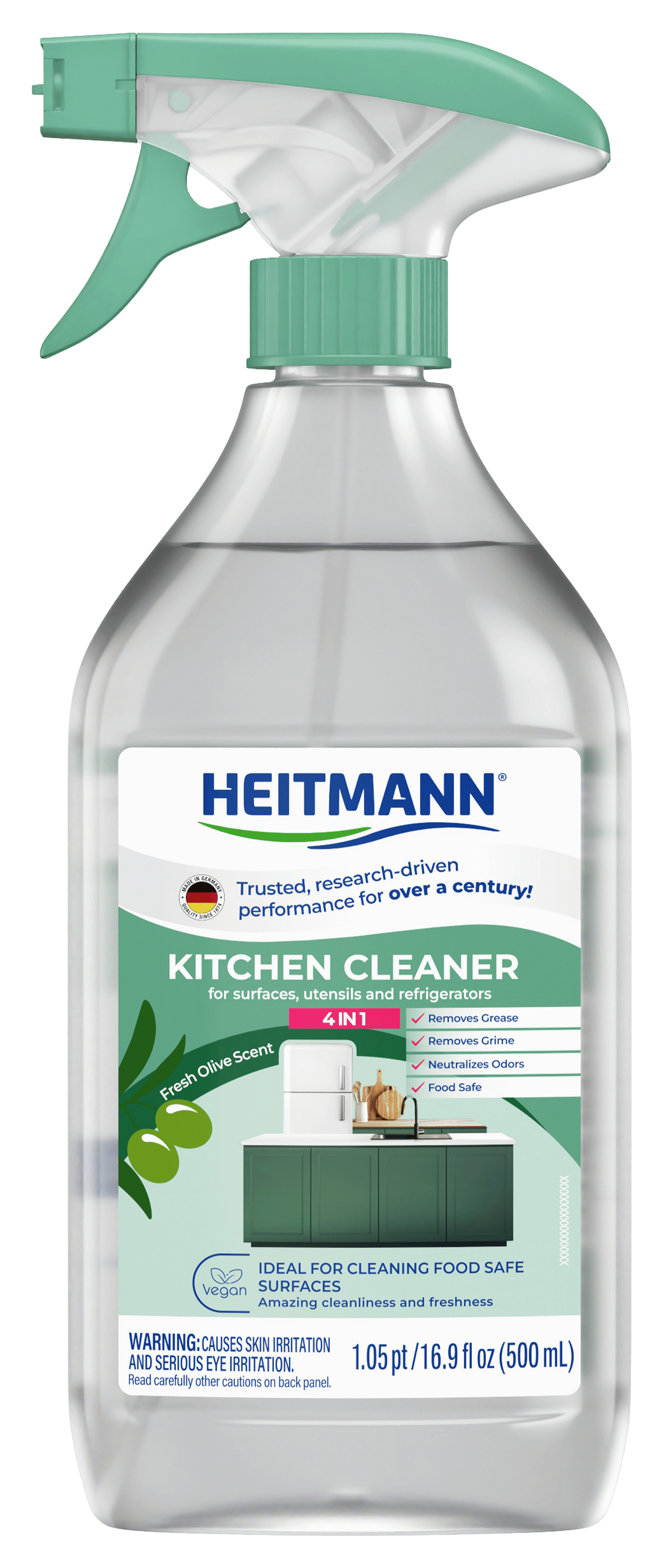 HEITMANN Kitchen Cleaner (for surfaces, utensils and refrigerators) 